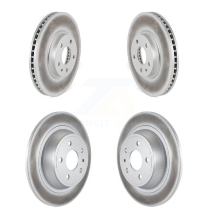 Front Rear Coated Disc Brake Rotors Kit For Ford Fusion Lincoln MKZ KG-100805