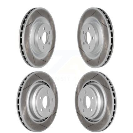 Front Rear Coated Disc Brake Rotors Kit For Dodge Charger Chrysler 300 Challenger Magnum KG-100850