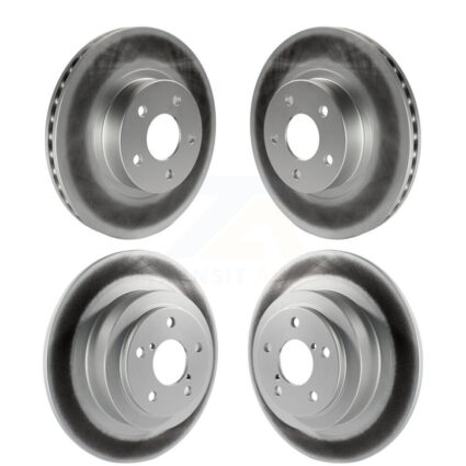 Front Rear Coated Disc Brake Rotors Kit For Subaru Legacy Outback KG-100876