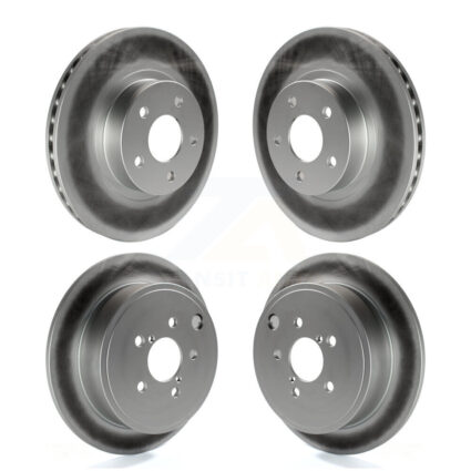 Front Rear Coated Disc Brake Rotors Kit For Subaru Impreza KG-100878