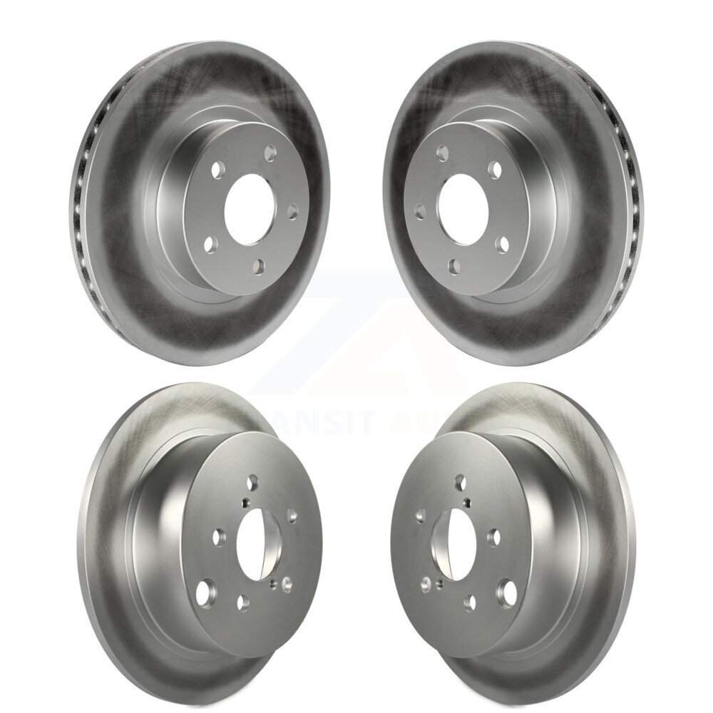 Front Rear Coated Disc Brake Rotors Kit For Subaru Impreza KG-100879