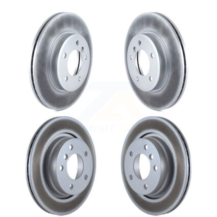 Front Rear Coated Disc Brake Rotors Kit For BMW 325i 325Ci 328i 323i 323Ci 328Ci KG-100904