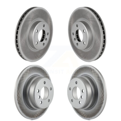 Front Rear Coated Disc Brake Rotors Kit For BMW X5 KG-100905