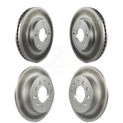 Front Rear Coated Disc Brake Rotors Kit For Hyundai Tiburon KG-100919