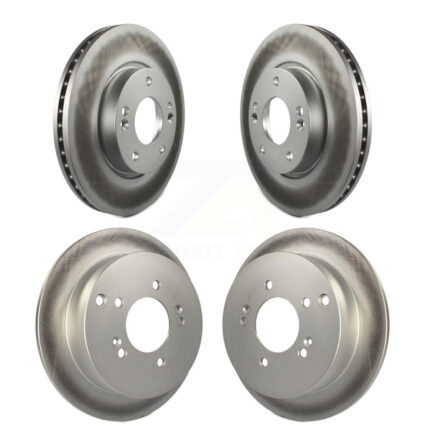 Front Rear Coated Disc Brake Rotors Kit For Hyundai Tucson Kia Sportage KG-100920