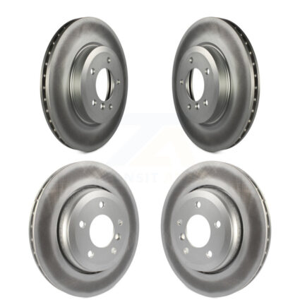 Front Rear Coated Disc Brake Rotors Kit For BMW 330Ci 330i 330xi KG-100928