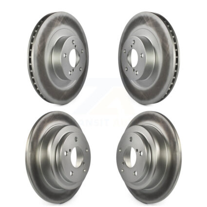 Front Rear Coated Disc Brake Rotors Kit For Subaru Forester Impreza Saab 9-2X KG-100936