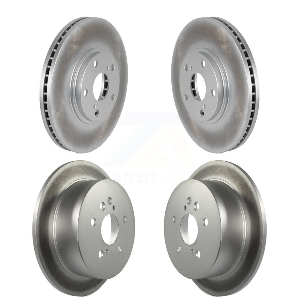 Front Rear Coated Disc Brake Rotors Kit For Toyota Highlander KG-100945