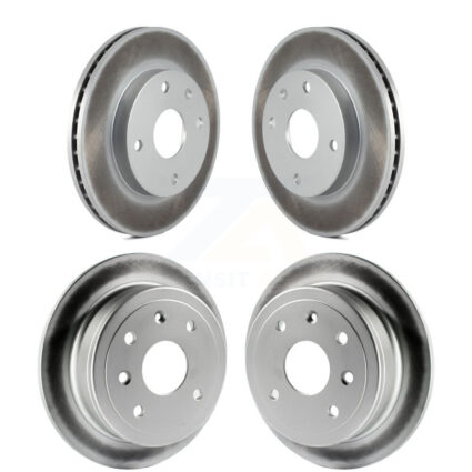 Front Rear Coated Disc Brake Rotors Kit For Chevrolet Optra Suzuki Forenza Reno KG-100974