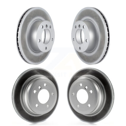 Front Rear Coated Disc Brake Rotors Kit For BMW 328i 328xi 325xi KG-101037