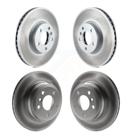 Front Rear Coated Disc Brake Rotors Kit For BMW X5 X6 KG-101061