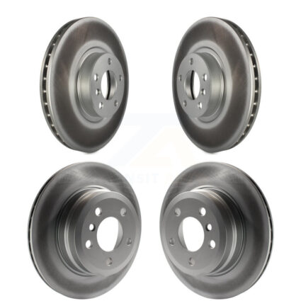 Front Rear Coated Disc Brake Rotors Kit For BMW X5 X6 KG-101062
