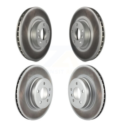 Front Rear Coated Disc Brake Rotors Kit For BMW X5 X6 KG-101063