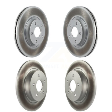 Front Rear Coated Disc Brake Rotors Kit For Volvo S40 C30 V50 C70 KG-101068