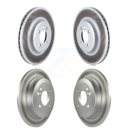 Front Rear Coated Disc Brake Rotors Kit For Mini Cooper KG-101069