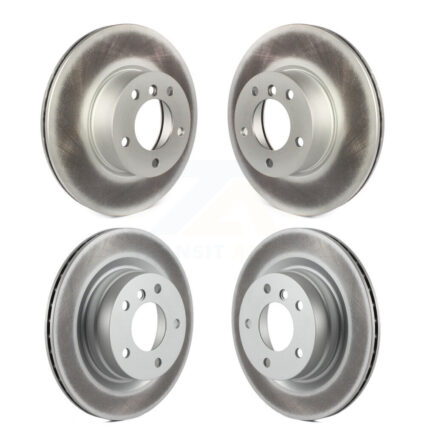 Front Rear Coated Disc Brake Rotors Kit For BMW 328i KG-101093