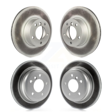 Front Rear Coated Disc Brake Rotors Kit For BMW 328i xDrive X1 328xi KG-101094