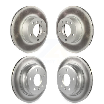 Front Rear Coated Disc Brake Rotors Kit For BMW 320i xDrive 328d KG-101096