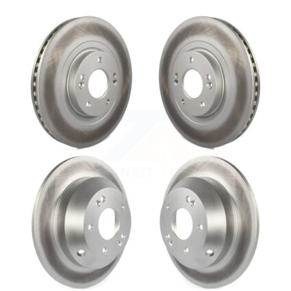 Front Rear Coated Disc Brake Rotors Kit For Hyundai Santa Fe Sport Kia Sorento XL KG-101160