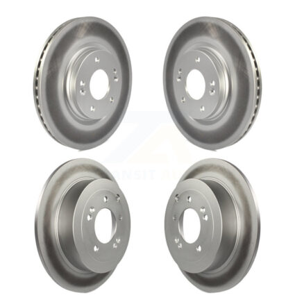 Front Rear Coated Disc Brake Rotors Kit For Hyundai Tucson Kia Sportage KG-101197