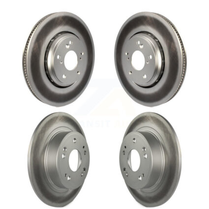 Front Rear Coated Disc Brake Rotors Kit For Honda Accord Acura ILX KG-101200