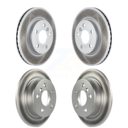 Front Rear Coated Disc Brake Rotors Kit For Mini Cooper KG-101202