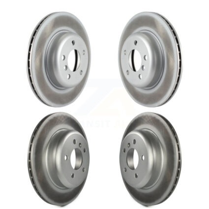 Front Rear Coated Disc Brake Rotors Kit For BMW 528i xDrive KG-101205
