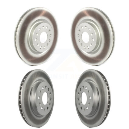 Front Rear Coated Disc Brake Rotors Kit For Cadillac XT5 Buick Enclave XT6 KG-101219