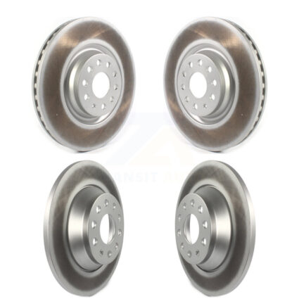 Front Rear Coated Disc Brake Rotors Kit For Volkswagen Tiguan Jetta KG-101279