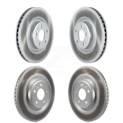 Front Rear Coated Disc Brake Rotors Kit For Audi Q5 A5 Sportback A4 Quattro allroad A6 KG-101290