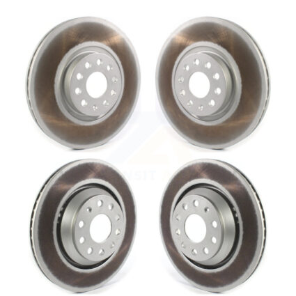 Front Rear Coated Disc Brake Rotors Kit For Volkswagen Atlas Cross Sport KG-101299