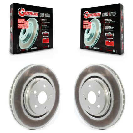 Front Coat Brake Rotors Pair For Lexus Toyota RX350 Camry RX450h NX350h NX350 RX350L NX250 KG-101331