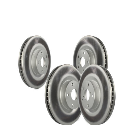 Front Coated Brake Rotors Kit For Lexus IS300 IS350 GS350 RC350 RC300 GS450h IS200t GS300 KG-101484