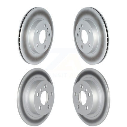 Front Rear Coated Disc Brake Rotors Kit For BMW i3 i3s KG-101556