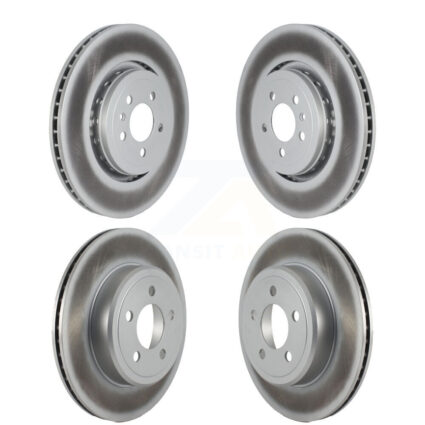 Front Rear Coated Disc Brake Rotors Kit For Dodge Charger With 370mm Diameter Rotor KG-101565