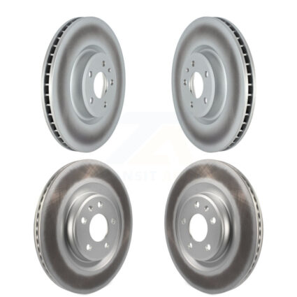 Front Rear Coated Disc Brake Rotors Kit For Audi Q5 SQ5 S5 Sportback S4 PHEV KG-101593