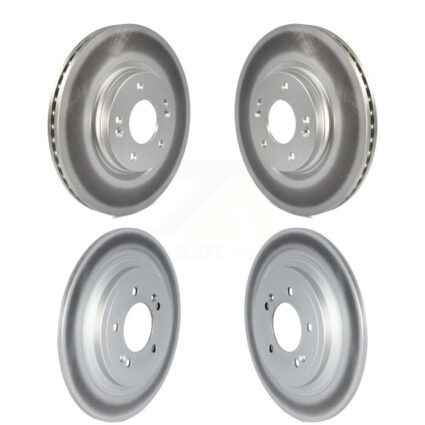 Front Rear Coated Disc Brake Rotors Kit For Kia Sportage Hyundai Tucson KG-101703
