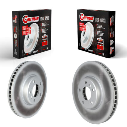 Front Coat Brake Rotors Kit For BMW 550i xDrive 650i Gran Coupe 535i GT 740Li 740Ld 528i 7 KG-101725
