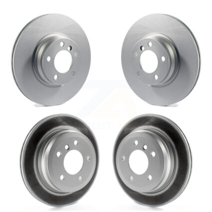 Front Rear Coated Disc Brake Rotors Kit For BMW 328i With 330mm Diameter Rotor KG-101769