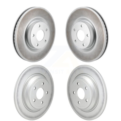 Front Rear Coated Disc Brake Rotors Kit For Ford Escape Bronco Sport Lincoln Corsair KG-101842