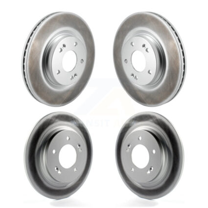 Front Rear Coated Disc Brake Rotors Kit For Hyundai Sonata Kia K5 KG-101850