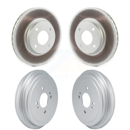 Front Rear Disc Brake Rotors Drums Kit For Nissan Kicks Versa KG-101868