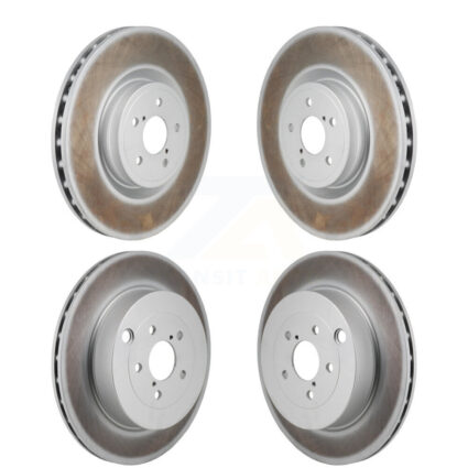 Front Rear Coated Disc Brake Rotors Kit For Subaru BRZ Toyota 86 With Brembo Brakes KG-101878