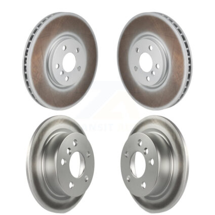 Front Rear Coated Disc Brake Rotors Kit For Mini Cooper KG-101883