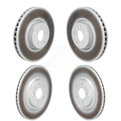 Front Rear Coated Disc Brake Rotors Kit For Mercedes-Benz E450 E400 E53 AMG CLS450 E43 KG-101903