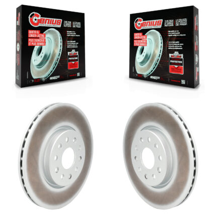 Front Coat Disc Brake Rotor Pair For Jeep Grand Cherokee L With 354mm Diameter KG-101982