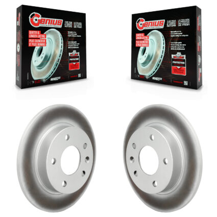 Rear Coated Disc Brake Rotors Pair For Chevrolet Trailblazer Buick Encore GX KG-102022