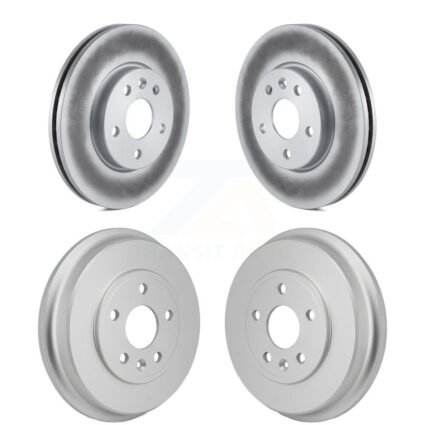 Front Rear Disc Brake Rotors Drums Kit For Chevrolet Sonic KG-102038