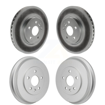 Front Rear Disc Brake Rotors Drums Kit For Chevrolet Trax Sonic KG-102039