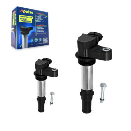 Ignition Coil (2 Pack) For Buick LaCrosse Cadillac CTS Allure Rendezvous Saab 9-3 Enclave KMP-100011
